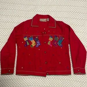 Vintage Christmas/Holiday Jacket